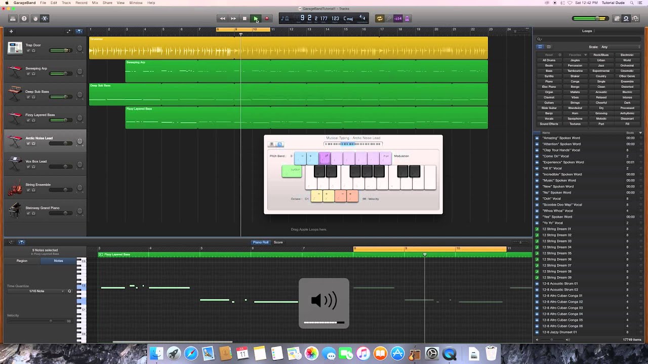 How to get more sounds on garageband mac